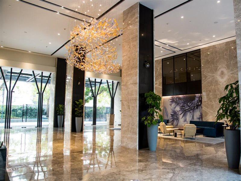 Radisson Blu Mumbai International Airport Hotel ภายนอก รูปภาพ Lobby